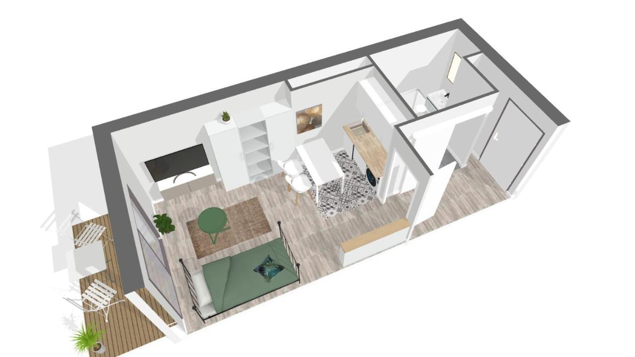 La Casita - Studio Confort Avec Terrasse Et Parking Prive- La Grande Motte, Montpellier Luaran gambar