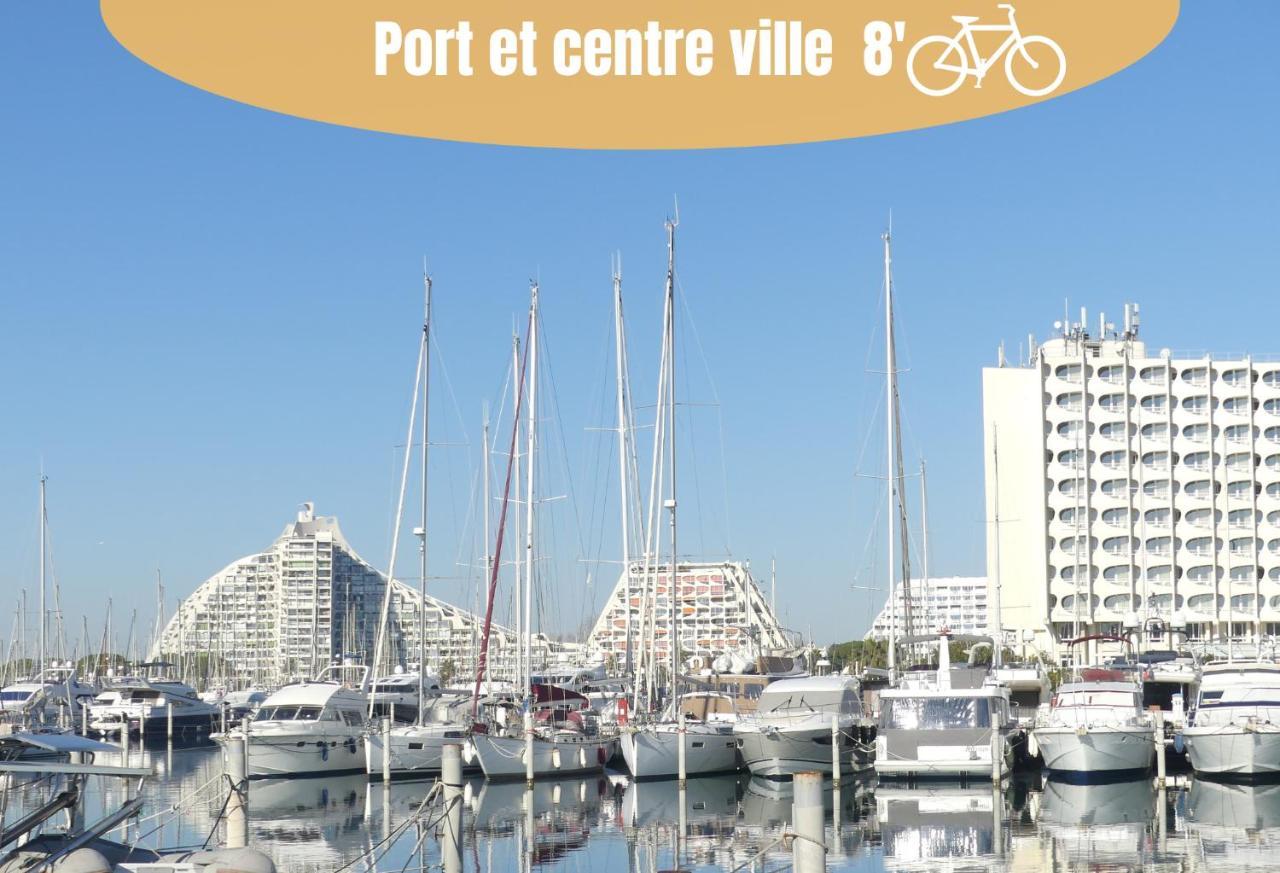 La Casita - Studio Confort Avec Terrasse Et Parking Prive- La Grande Motte, Montpellier Luaran gambar