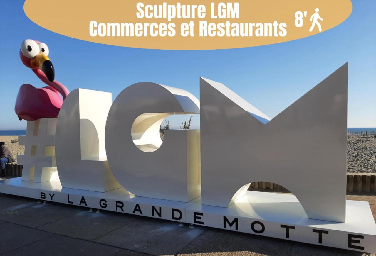 La Casita - Studio Confort Avec Terrasse Et Parking Prive- La Grande Motte, Montpellier Luaran gambar
